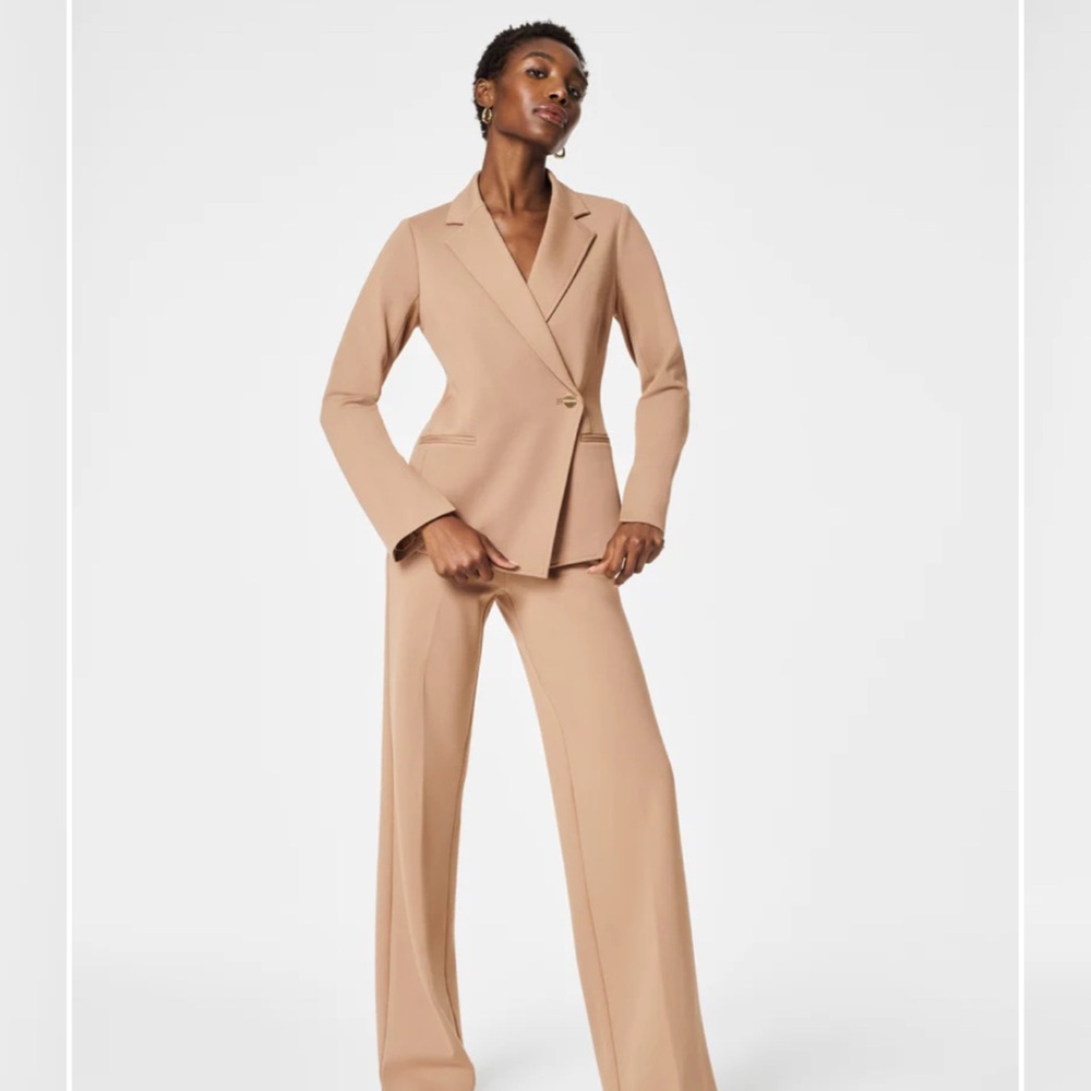 SPANX® Ponte Asymmetrical Blazer NWT
